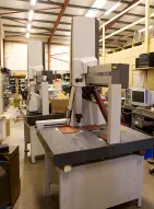 Mitutoyo CMMs waiting to be checked